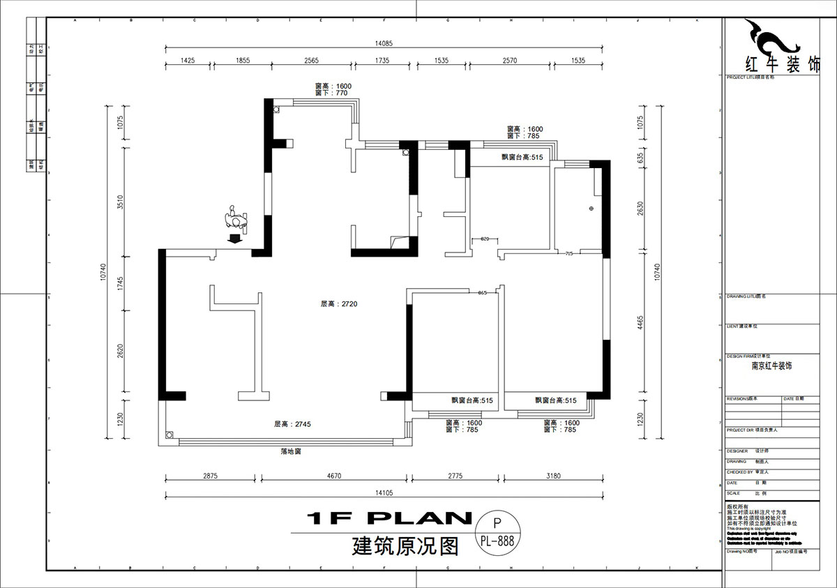 刘萍萍｜铭著风华6-701-136㎡-中古风｜4室2厅2卫｜新房装修｜定制家｜全包20